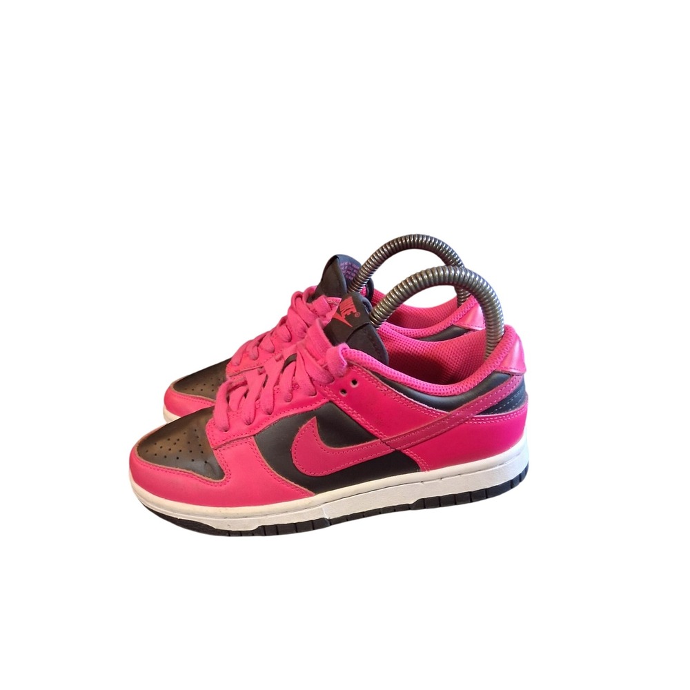 Nike Dunk Low Active Fuchsia Black White DD1503-604 Womens 5.5 Sneakers